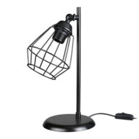 Tischlampe Gosport E27 Metall Schwarz