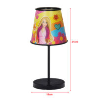 Tischlampe Kidsgrove mit Mädchen-Motiv