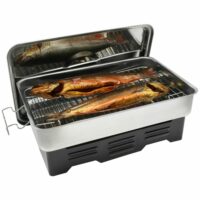 Tischräucherofen Edelstahl Räucherofen 2 Brenner