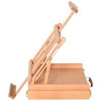 Tischstaffelei Kofferstaffelei Staffelei Buche - Transportabel