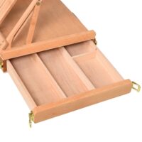 Tischstaffelei Kofferstaffelei Staffelei Buche - Transportabel