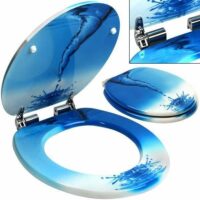 Toilettensitz Tornado mit Absenkautomatik und Edelstahlscharnieren