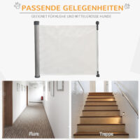 Treppenschutzgitter ausziehbar Türschutzgitter 140cm