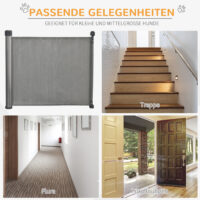 Treppenschutzgitter ausziehbar Türschutzgitter 140cm