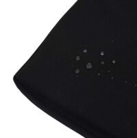 Truhenbank Rattan JAM-F39 3 Sitzer anthrazit Kissen schwarz