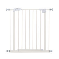 Türschutzgitter 74-80cm Treppenschutzgitter Doppeltem Verschluss