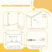 Türschutzgitter 77-103cm Hundeabsperrgitter Metall