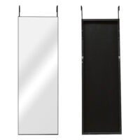 Türspiegel Lesina 120x40cm Schwarz