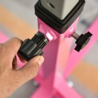 Turnstange Turnreck Reckstange Gymnastikstange 13 Stufen Rosa