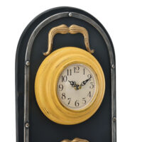 Wanduhr Ampel Metall Dekouhr Retro Shabby Look