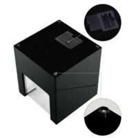 Uhrenbeweger für 2 Uhren Holz schwarz