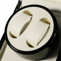 Uhrenbeweger für 2 Uhren Holz weinrot