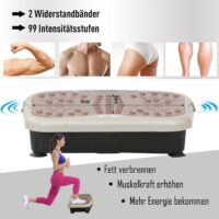 Vibrationsplatte Vibrationstrainer Vibrationsgerät Fernbedienung