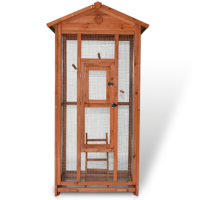Voliere Holz Vogelvoliere L