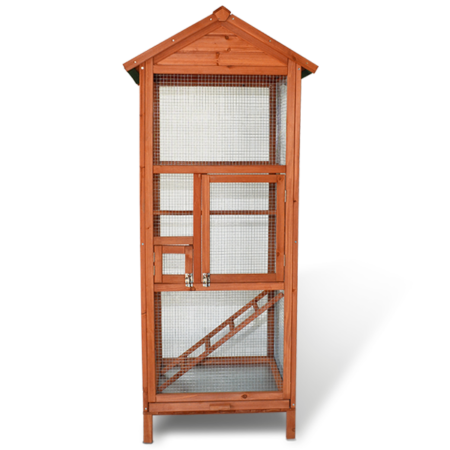 Voliere Holz Vogelvoliere M