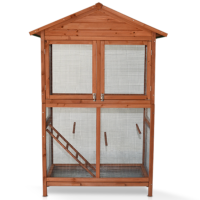 Voliere Holz Vogelvoliere XL