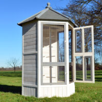 Voliere Vogelvoliere Luise Sechseck