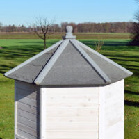 Voliere Vogelvoliere Luise Sechseck