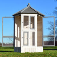 Voliere Vogelvoliere Luise Sechseck