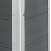 WPC Hochbeet Esens 100x50x50cm Grau