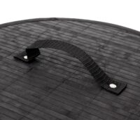 Wäschekorb Laundry Bambus rund  ~ schwarz