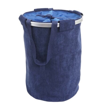 Wäschekorb easyLaundry Wäschesammler 55x39cm 65L cord blau