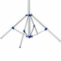 Wäschespinne Aluminium mit 4 Armen 16m Gesamtleine