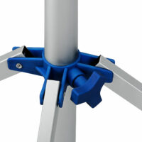 Wäschespinne Aluminium mit 4 Armen 16m Gesamtleine