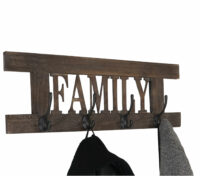 Wandgarderobe Garderobe Family Vintage braun shabby