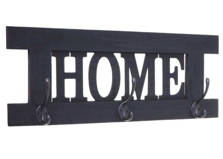 Wandgarderobe Garderobe Home Vintage Shabby dunkelgrau