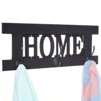 Wandgarderobe Garderobe Home Vintage Shabby dunkelgrau