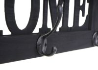 Wandgarderobe Garderobe Home Vintage Shabby dunkelgrau