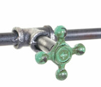 Wandgarderobe Garderobe Industrial Stahl-Rohr 70x54x23cm