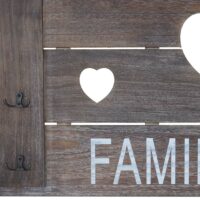 Wandgarderobe Garderobe Shabby-Look Vintage ~ 60x90cm