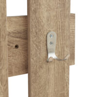 Wandgarderobe Raseborg 60x80cm Eiche-Optik