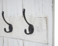 Wandgarderobe Shabby mit Ablage 90x60cm