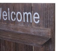 Wandgarderobe Shabby mit Ablage 90x60cm