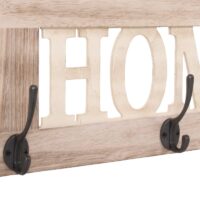 Wandgarderobe Vintage naturbraun shabby