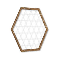 Memoboard Pinnwand Fotowand  Vingåker 60x52cm Weiss
