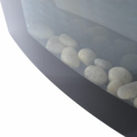 Wandkamin Wandheizung Heizung LED Flammeneffekt in 7 Farben