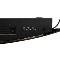 Wandkamin Wandheizung Heizung LED Flammeneffekt in 7 Farben