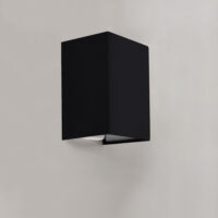 Wandleuchte Schwerin Schwarz