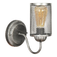 Wandleuchte Painswick Silber