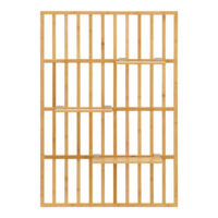 Wandregal Tampa Bambus 120x80x13cm