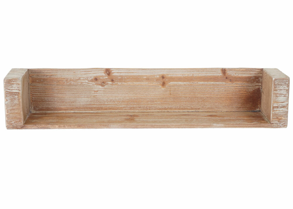 Wandregal Hängeregal Bücherregal Tanne Holz rustikal massiv ~ 80cm