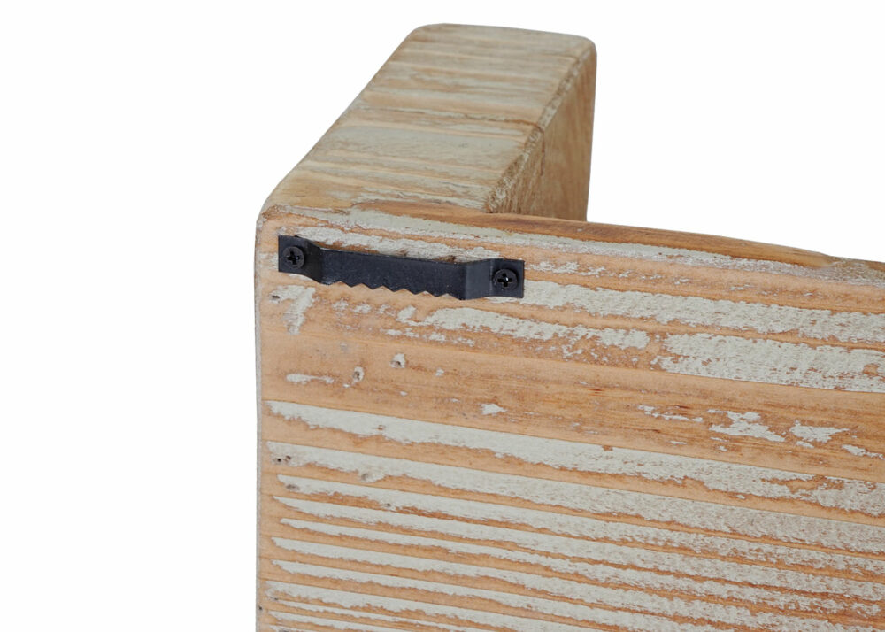 Wandregal Hängeregal Bücherregal Tanne Holz rustikal massiv ~ 80cm