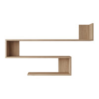 Wandregal Saint Paul Eiche 120x14.5x71.5cm