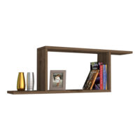 Wandregal Indianapolis Eiche-Optik Dunkel 70x15x30cm