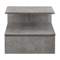 Nachttisch Amberg 40x35x31 cm Hängeregal mit Schublade