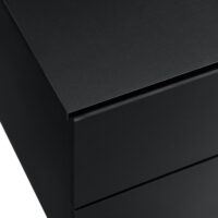 Nachttisch Amberg 40x29x30 cm Hängeregal mit 2 Schubladen